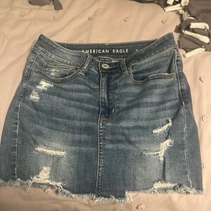 American Eagle jean skirt